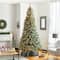 Glitzhome® 40.5" Christmas Black Hammered Metal Tree Collar